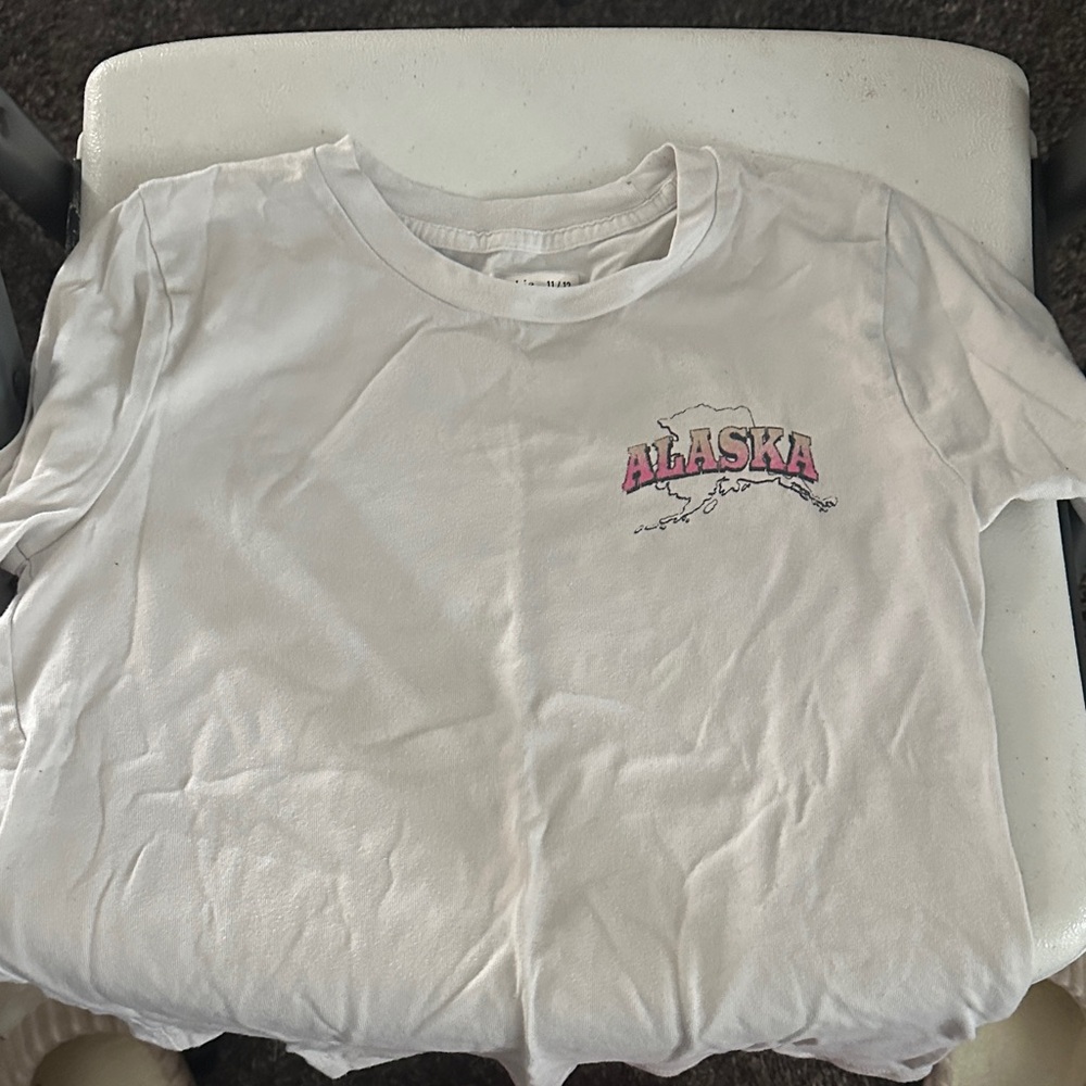 Abercrombie Kids White Alaska Tee